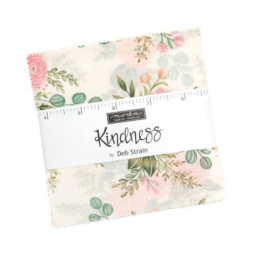 Moda Fabrics Kindness Deb Strain Charm Pack Five Inch Squares