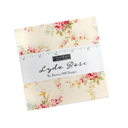 Moda Fabrics Lyda Rose Bunny Hill Designs Charm Pack Five Inch Squares