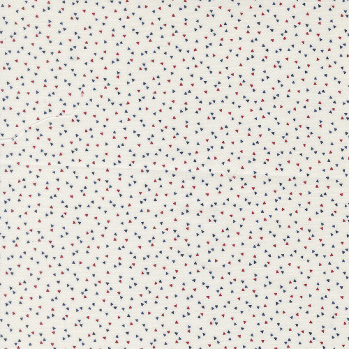 Moda Fabrics American Gatherings Primitive Gatherings Americana Confetti Cloud Cream