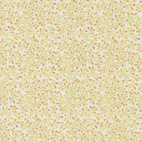 Moda Fabrics Floral Fondant Linn Warme Tiny First Spring Buds Cloud Cream