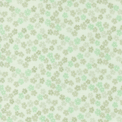 Moda Fabrics Kindness Deb Strain Daisy Chain Floral Mist Green Pink
