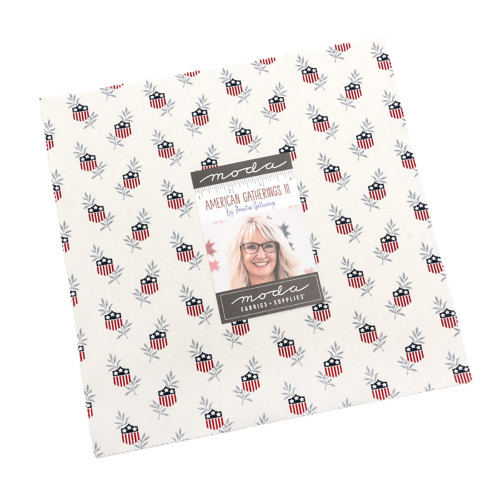Moda Fabrics American Gatherings Primitive Gatherings Layer Cake 42 Ten Inch Squares