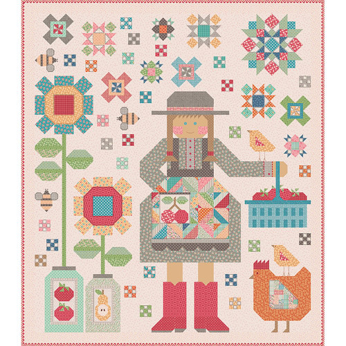 Riley Blake Fabrics The Quilted Farm Girl by Lori Holt
