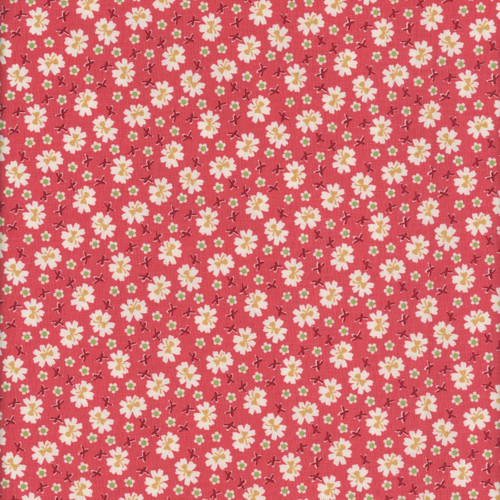 Riley Blake Fabrics Farmer's Daughter by Lori Holt Bows Tea Rose Pink