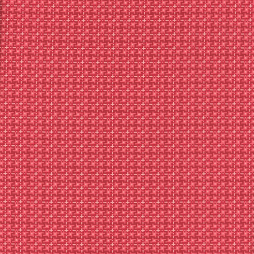 Riley Blake Fabrics Farmer's Daughter by Lori Holt Weave Cherry Tart Red