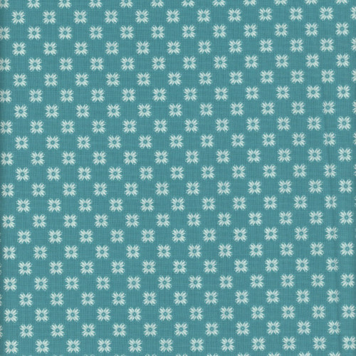 Riley Blake Fabrics Farmer's Daughter by Lori Holt Quilting Raindrop Blue