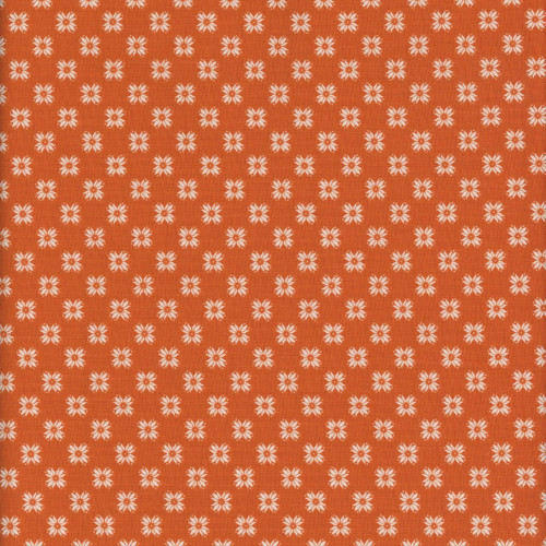 Riley Blake Fabrics Farmer's Daughter by Lori Holt Quilting Pumpkin Orange