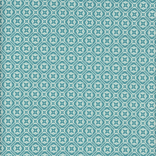Riley Blake Fabrics Farmer's Daughter by Lori Holt Doily Raindrop Blue
