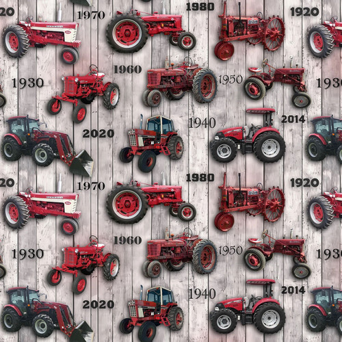 Sykel Enterprises Fabrics Farmall Tractor History White Wash