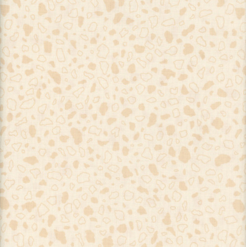 Wilmington Prints Fabrics Garden Whispers  Pebble Cream