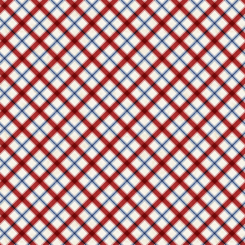 Wilmington Prints Fabrics Founding Glory Jennifer Pugh Plaid Cream