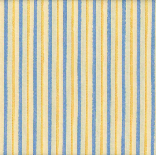 Wilmington Prints Fabrics Gentle Meadow Lola Molina Vertical Stripe Yellow