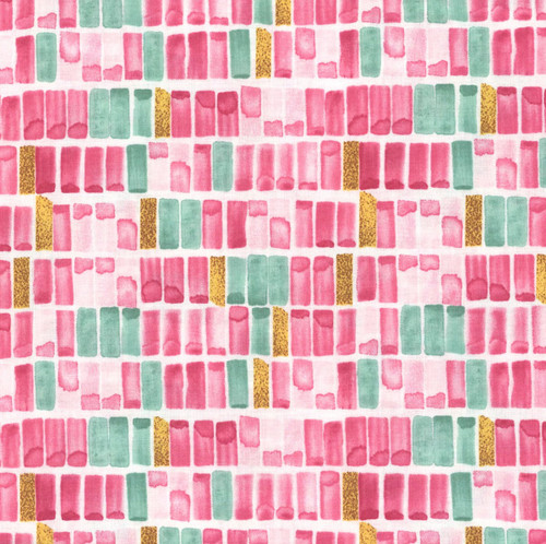 Wilmington Prints Fabrics Peony Blossoms By The Lakeside Art Studio Swatches White Pink