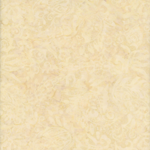 Wilmington Prints Fabrics Forest Trails Wilmington Batiks Paisley & Flowers Light Tan