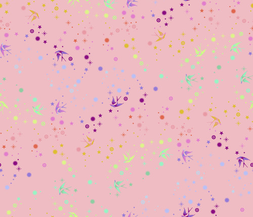 Free Spirit Fabrics True Colors Tula Pink Fairy Dust Blush