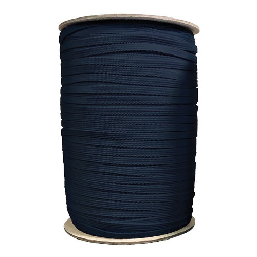 Moda Black Quarter Inch Braided Elastic Soft Latex Free