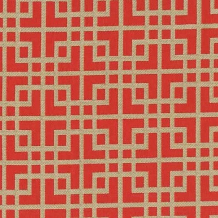 P Kaufman Firecracker Locked Woven Chippendale Fre