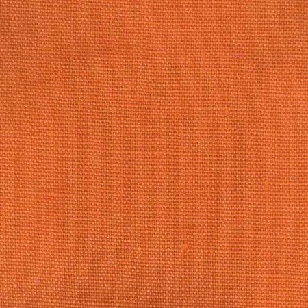 P Kaufman Slubby Linen Tangerine 100% Linen