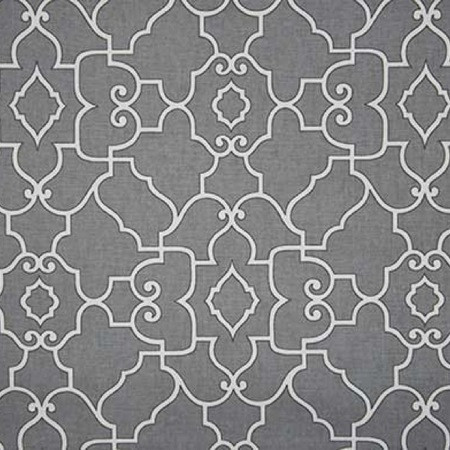 Covington Fabrics Windsor Pewter Fretwork