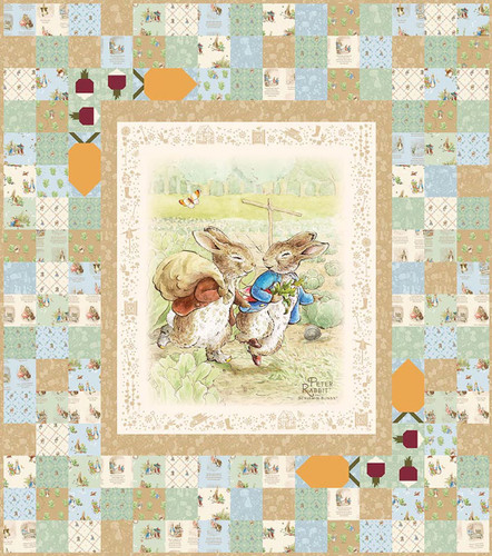 The Peter's Garden Adventures Quilt Kit