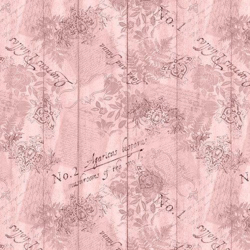 Lumin Fabrics White Owl Nature's Serenade Susan Winget Pink Clapboard Ephemera