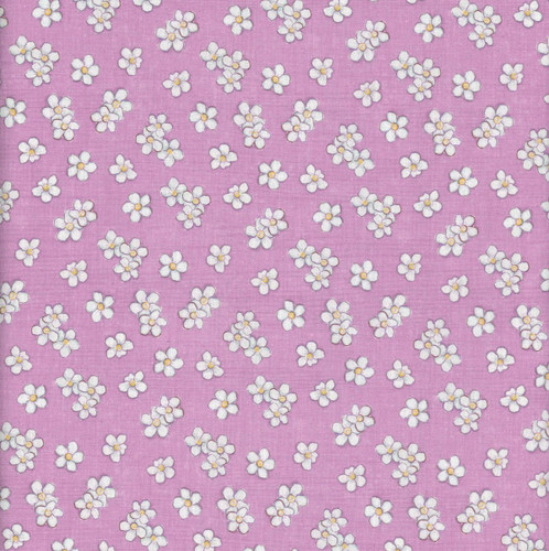 Lumin Fabrics White Owl Sweet Honey Bee Chad Barrett Daffodil Blooms White Yellow Purple