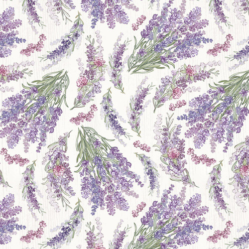 Lumin Fabrics White Owl Sweet Honey Bee Chad Barrett Lavender and Clover Purple Pink White