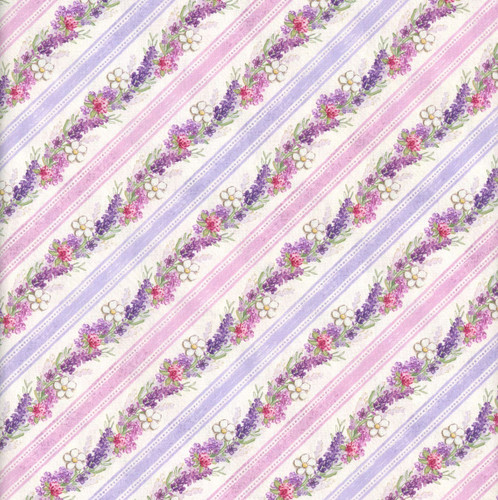 Lumin Fabrics White Owl Sweet Honey Bee Chad Barrett Lilac Lavender Stripe Purple Lilac White
