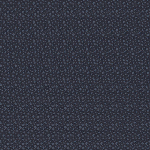 Lumin Fabrics White Owl Stars and Stripes Jennifer Ellory Multiple Stars Blue
