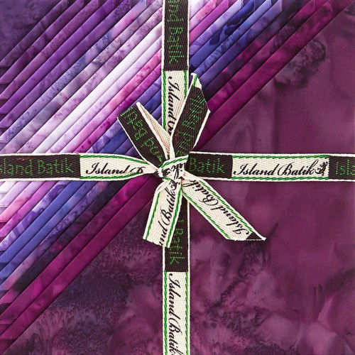 Island Batik Fabrics Foundations Playful Purple Batiks Stack