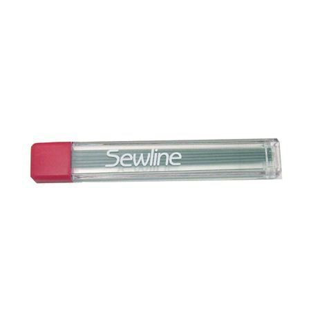 The Sewline Mechanical Fabric Pencil's specially formulated ceramic lead gives a clean fine line on fabrics. Lines are easily removed from most fabrics with the attached eraser or by dabbing with a damp cloth or washing.