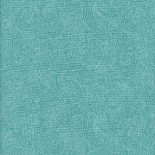 Studio E Fabrics Just Color! Swirls Teal
