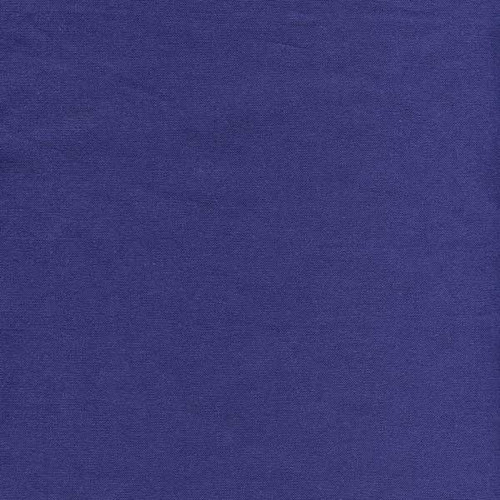 Studio e Peppered Cotton Cross Dyed Yarn Dyed Pansy, close-up of a richly textured, deep purple fabric showcasing the cross-dyed cotton yarn with a subtle peppered pattern.