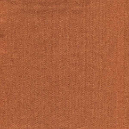Studio e  Peppered Cotton Cross Dyed Yarn Dyed Rust