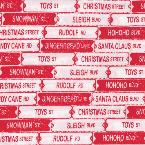 Studio E Fabrics Fabrics Vintage Whispers from Santa Lucie Crovatto Street Signs