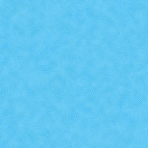 Timeless Treasures Fabrics Sky Blue Twirl Textured Dotty Spiral
