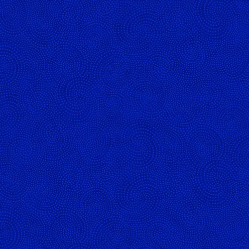 Timeless Treasures Fabrics Blue Twirl Textured Dotty Spiral