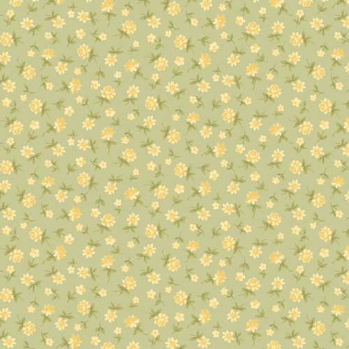 Marcus Fabrics Kathleen's Story Christine Schulte Florette Sage