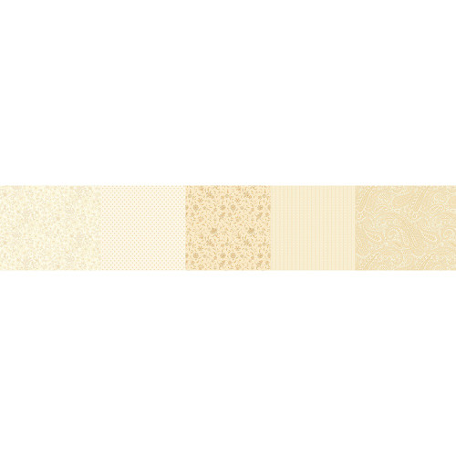 Marcus Fabrics Kathleen's Story Christine Schulte Strip-It 1 Cream