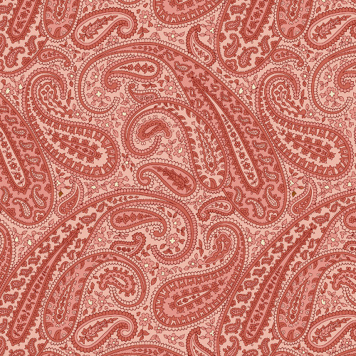 Marcus Fabrics Kathleen's Story Christine Schulte Paisley Pink