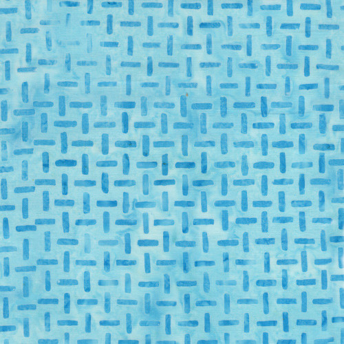 Lumin Fabrics Island Batik Garden Gate Path Teal Sea Glass