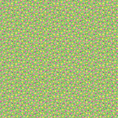 Riley Blake Fabrics Liberty Fabrics Gifts from the Garden Lasenby Cotton Pink Green Fruit Twist