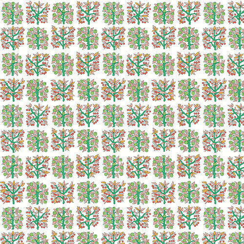 Riley Blake Fabrics Liberty Fabrics Gifts from the Garden Lasenby Cotton Pink Green Orchard Trees
