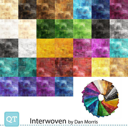 Quilting Treasures Fabrics Interwoven Dan Morris Fat Quarter Bundle