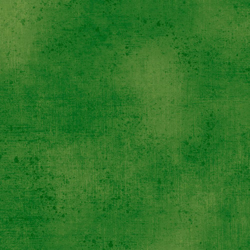 Lumin Fabrics White Owl Textiles Fundamentals Gesso Jungle Green, a textured fabric with a vibrant green color and subtle speckled pattern.