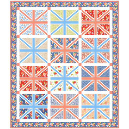 Moda Fabrics Rosie Fig Tree Co For Rosie Jumping Jacks Quilt Kit