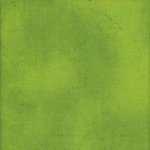 Lumin Fabrics White Owl Textiles Fundamentals Gesso Spring Green, close-up of vibrant green fabric with textured pattern.