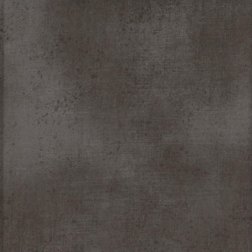 Lumin Fabrics White Owl Textiles Fundamentals Gesso Charcoal Grey, fabric with a textured, mottled grey appearance.
