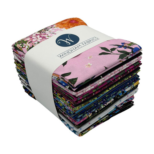 Windham Fabrics Midnight Blooms Fat Quarter Bundle