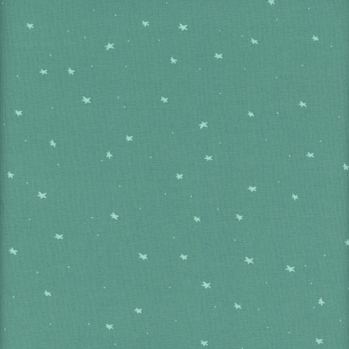 Andover Fabrics Celestial Garden by Alexandra Bordallo Starlit Sky Twilight Teal